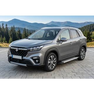 Progi Boczné Vision New Grey (2 szt., Aluminium) Suzuki SX4 S-Cross 2021- zdjęcia 1