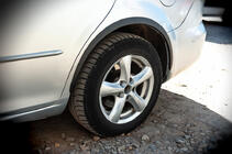 Mazda 6 2003-2008 Poszerzenia nadkoli (SD-SW) (4 szt, czarne, ABS plastik) zdjęcia 4