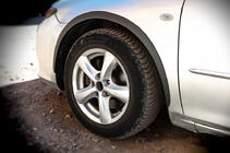 Mazda 6 2003-2008 Poszerzenia nadkoli (SD-SW) (4 szt, czarne, ABS plastik) zdjęcia 5