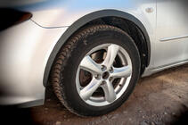 Mazda 6 2003-2008 Poszerzenia nadkoli (SD-SW) (4 szt, czarne, ABS plastik) zdjęcia 6