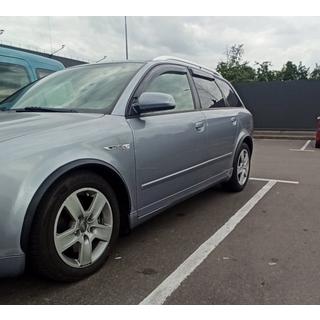 Poszerzenia nadkoli (4 szt, czarne, plastik ABS) Audi A4 B6 2000-2004 zdjęcia 3