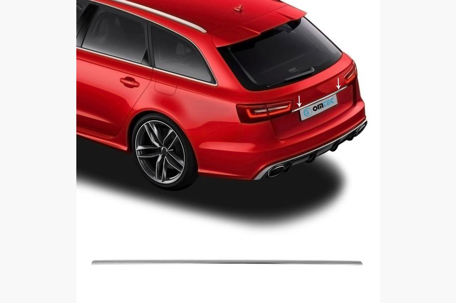 Audi A4 B7 2004-2008 Listwa Tylna Stal Nierdzewna Image