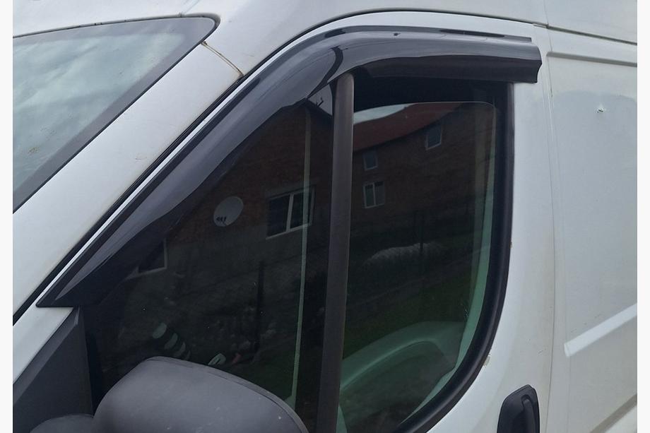 Fiat Ducato 2006-2025 Deflektory Okien (2 szt., Sunplex) Zdjęcia 7