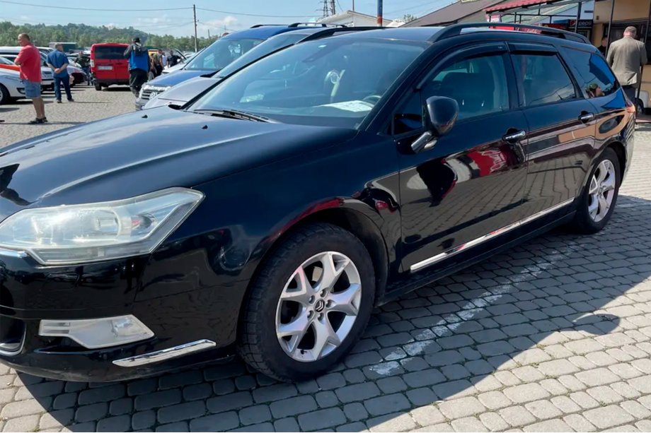 Citroen C-5 2008-2017 Deflektory Okien SW (4 szt, HIC) Image