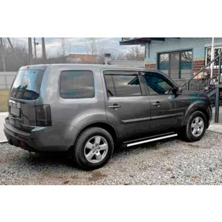Deflektory Okien (4 szt, HIC) Honda Pilot 2008-2015 zdjęcia 2