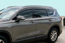 Hyundai Santa Fe 4 2018-2023 Deflektory Okien (4 szt, HIC) zdjęcia 1