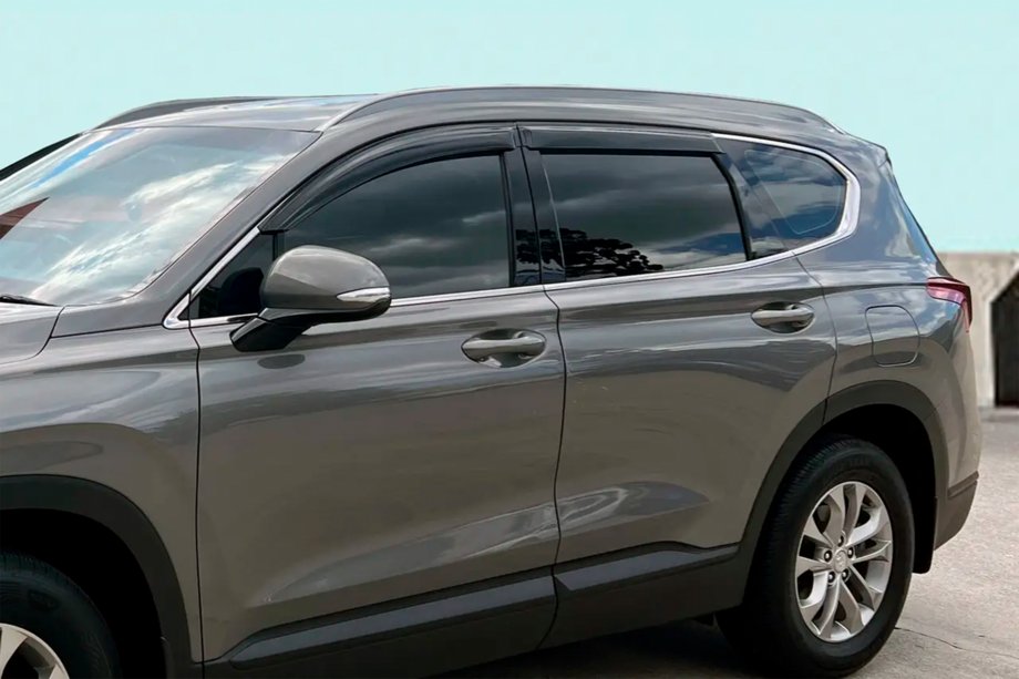 Hyundai Santa Fe 4 2018-2023 Deflektory Okien (4 szt, HIC) Image