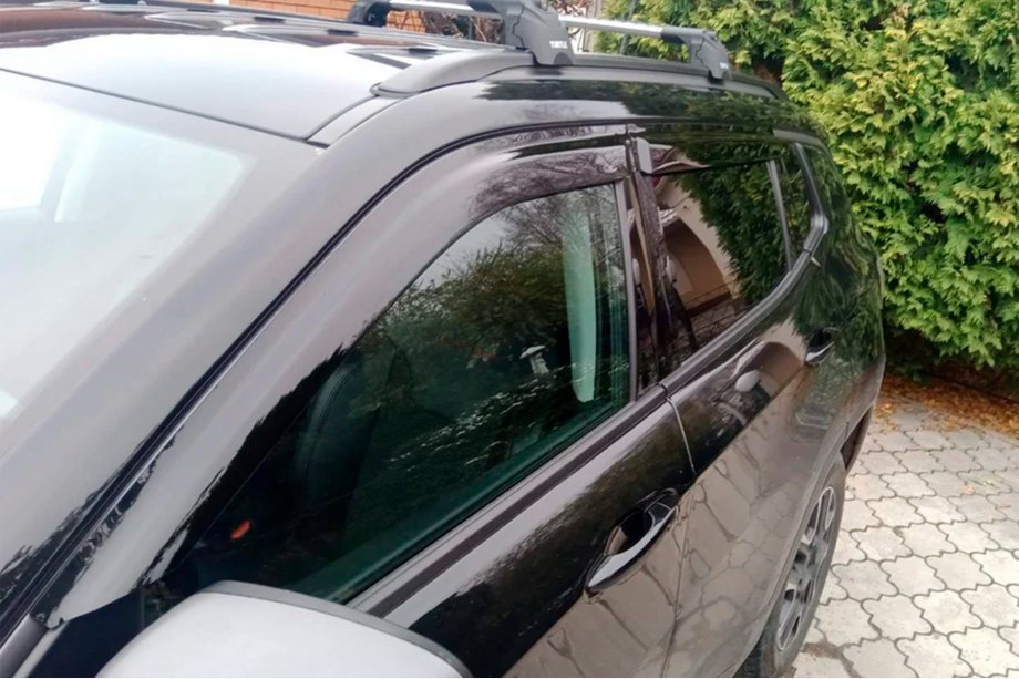 Jeep Compass 2016- Deflektory Okien (4 szt, HIC) Image