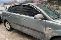 Kia Rio 2005-2011 Deflektory Okien SD (4 szt, HIC) zdjęcia 1