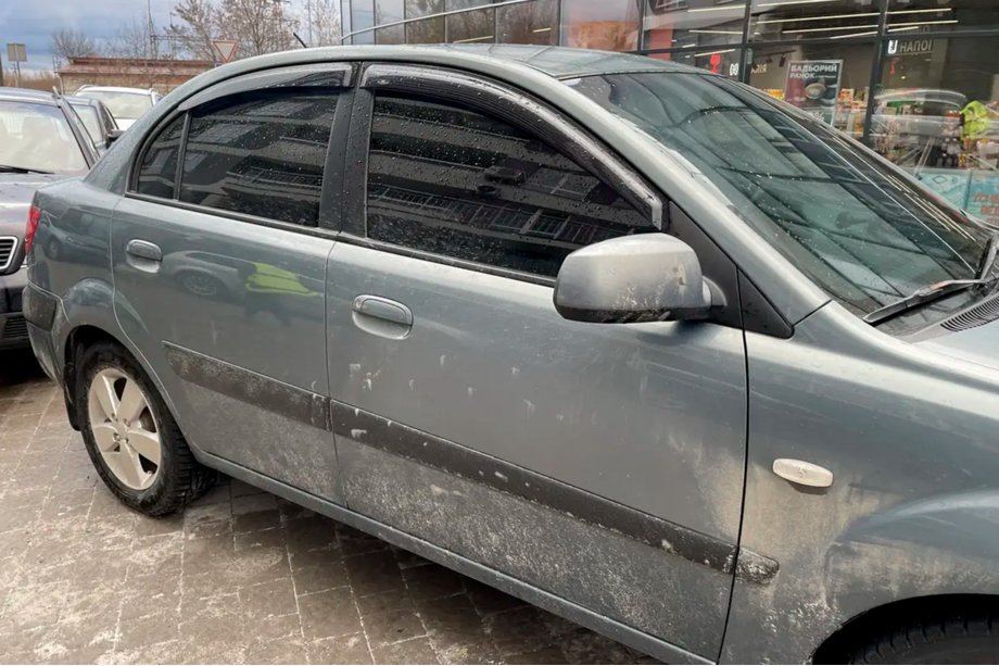 Kia Rio 2005-2011 Deflektory Okien SD (4 szt, HIC) Image