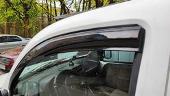 Fiat Doblo I 2005-2010 Deflektory Okien (2 szt., Sunplex Sport) zdjęcia 1