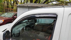 Fiat Doblo I 2005-2010 Deflektory Okien (2 szt., Sunplex Sport) zdjęcia 2