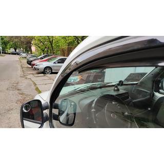 Deflektory Okien (2 szt., Sunplex Sport) Fiat Doblo I 2005-2010 zdjęcia 3