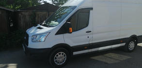 Ford Transit 2014- Deflektory Okien (2 szt., Sunplex Sport) zdjęcia 2