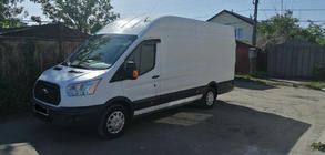 Ford Transit 2014- Deflektory Okien (2 szt., Sunplex Sport) zdjęcia 3