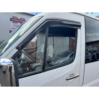 Deflektory Okien (2 szt., Sunplex Sport) Mercedes Sprinter W901/902/903/904/905 1995–2006 zdjęcia 2