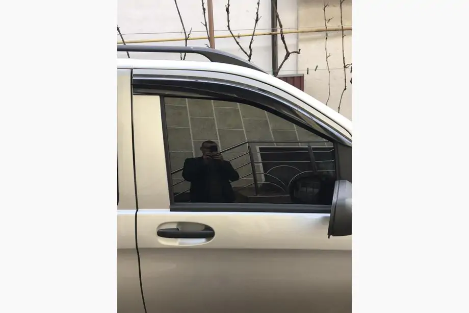 Mercedes Vito/V-class W447 2014- Deflektory Okien (2 szt., Sunplex Sport) Image