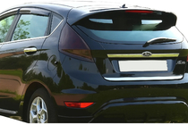 Ford Fiesta 2008-2017 Listwa bagażnika stal nierdzewna Carmos - Turecka Stal Nierdzewna zdjęcia 2