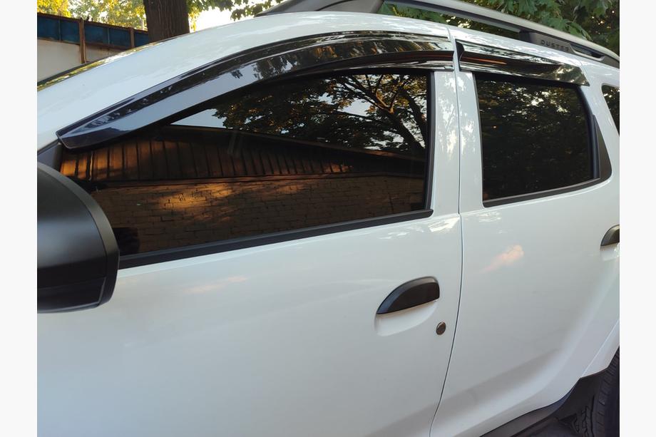 Renault Duster 2018-2024 Deflektory Okien (4 szt., Sunplex Sport) Image