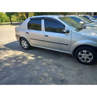 Deflektory Okien (4 szt., Sunplex Sport) Dacia Logan I 2005-2008 zdjęcia 3