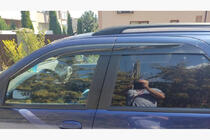 Fiat Siena 1996-2016 Deflektory Okien (4 szt., Sunplex Sport) zdjęcia 1