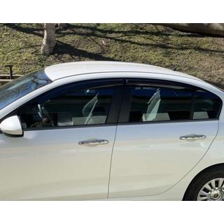 Deflektory Okien (4 szt., Sunplex Sport) Fiat Tipo 2016- zdjęcia 2