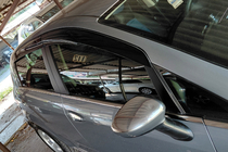 Fiat Punto Grande/EVO 2006-2018 Deflektory Okien (4 szt., Sunplex Sport) zdjęcia 7