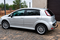 Fiat Punto Grande/EVO 2006-2018 Deflektory Okien (4 szt., Sunplex Sport) zdjęcia 2