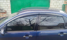 Ford Focus I 1998-2005 Deflektory Okien SD (4 szt., Sunplex Sport) zdjęcia 1
