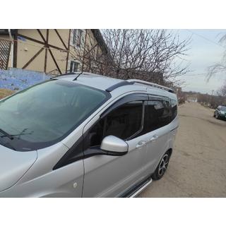 Deflektory Okien (4 szt., Sunplex Sport) Ford Courier 2014-2023 zdjęcia 1