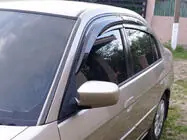 Honda Civic Sedan VII 2001-2006 Deflektory Okien (4 szt., Sunplex Sport) zdjęcia 2