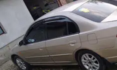 Honda Civic Sedan VII 2001-2006 Deflektory Okien (4 szt., Sunplex Sport) zdjęcia 7