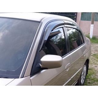 Deflektory Okien (4 szt., Sunplex Sport) Honda Civic Sedan VII 2001-2006 zdjęcia 2