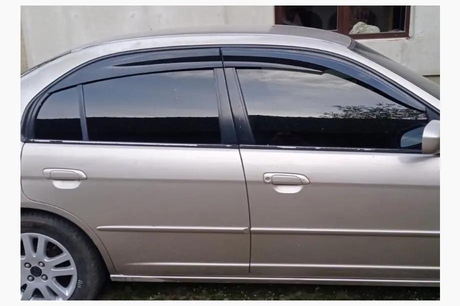 Honda Civic Sedan VII 2001-2006 Deflektory Okien (4 szt., Sunplex Sport) Image