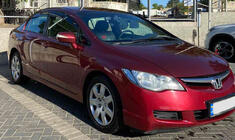 Honda Civic Sedan VIII 2006-2011 Deflektory Okien (4 szt., Sunplex Sport) zdjęcia 4