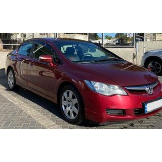 Deflektory Okien (4 szt., Sunplex Sport) Honda Civic Sedan VIII 2006-2011 zdjęcia 4