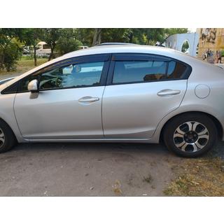 Deflektory Okien (4 szt., Sunplex Sport) Honda Civic Sedan IX 2011-2016 zdjęcia 3