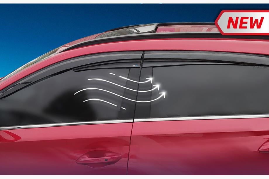Hyundai Bayon 2021- Deflektory Okien (4 szt., Sunplex Sport) Image