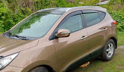 Hyundai IX-35 2010-2015 Deflektory Okien (4 szt., Sunplex Sport) zdjęcia 3