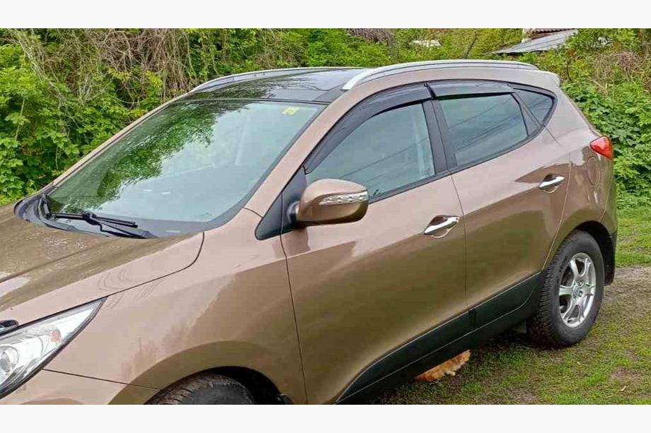 Hyundai IX-35 2010-2015 Deflektory Okien (4 szt., Sunplex Sport) Zdjęcia 3