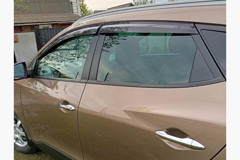 Hyundai IX-35 2010-2015 Deflektory Okien (4 szt., Sunplex Sport) Zdjęcia 2