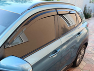 Hyundai Kona 2017-2023 Deflektory Okien (4 szt., Sunplex Sport) zdjęcia 4