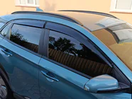 Hyundai Kona 2017-2023 Deflektory Okien (4 szt., Sunplex Sport) zdjęcia 1