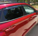 Hyundai Kona 2017-2023 Deflektory Okien (4 szt., Sunplex Sport) zdjęcia 13
