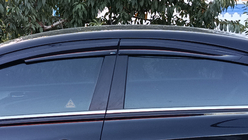 Hyundai Sonata YF 2010-2014 Deflektory Okien (4 szt., Sunplex Sport) zdjęcia 7
