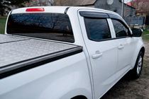 Isuzu D-Max 2019- Deflektory Okien (4 szt., Sunplex Sport) zdjęcia 5