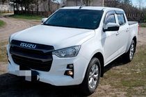 Isuzu D-Max 2019- Deflektory Okien (4 szt., Sunplex Sport) zdjęcia 4