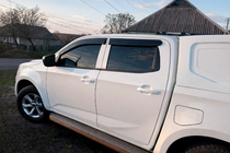 Isuzu D-Max 2019- Deflektory Okien (4 szt., Sunplex Sport) zdjęcia 7