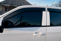 Isuzu D-Max 2019- Deflektory Okien (4 szt., Sunplex Sport) zdjęcia 10