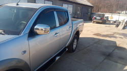 Mitsubishi L200 2006-2015 Deflektory Okien (4 szt., Sunplex Sport) zdjęcia 7